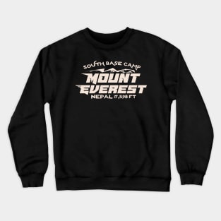 South base camp mount everest nepal Crewneck Sweatshirt